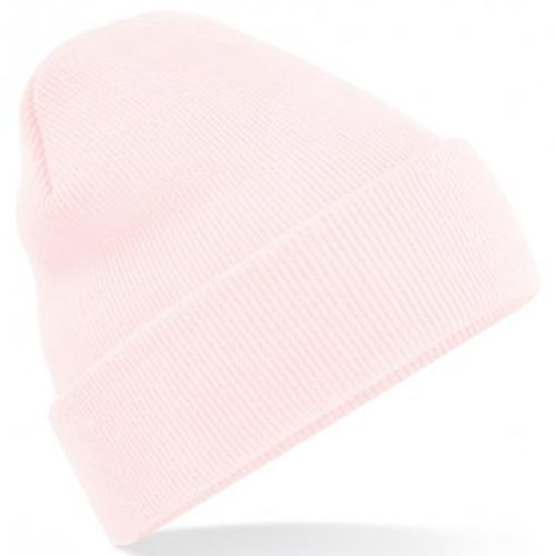 Personalised Pastel Pink Classic Beanie - Image 2
