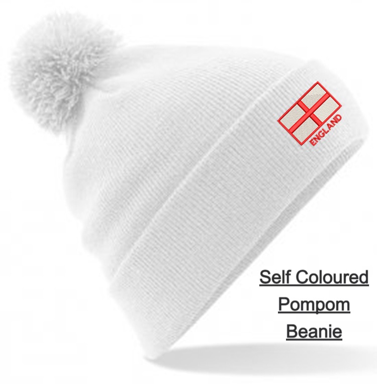 Embroidered St George Flag Beanies - Image 5