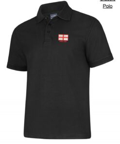 Embroidered St George Flag Polo Shirt