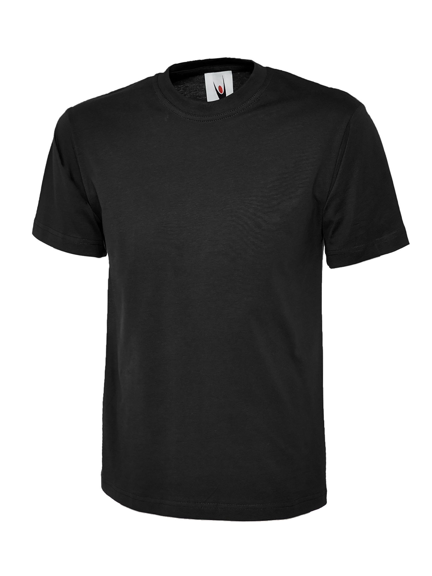 Personalised Black T-Shirt - Uneek - Image 2