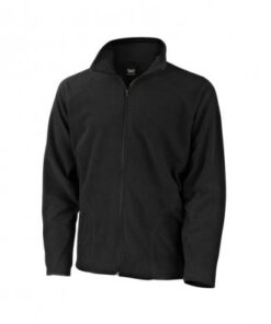 Alternative view of Personalised Black Micro Fleece
