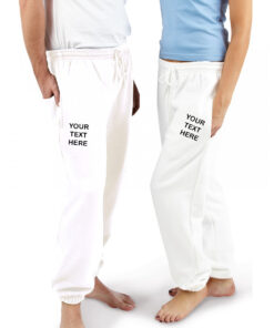 Personalised Ash Grey Joggers