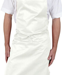 Alternative view of Personalised White Bib Apron - No Pocket