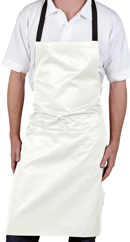Personalised White Bib Apron - No Pocket - Image 2