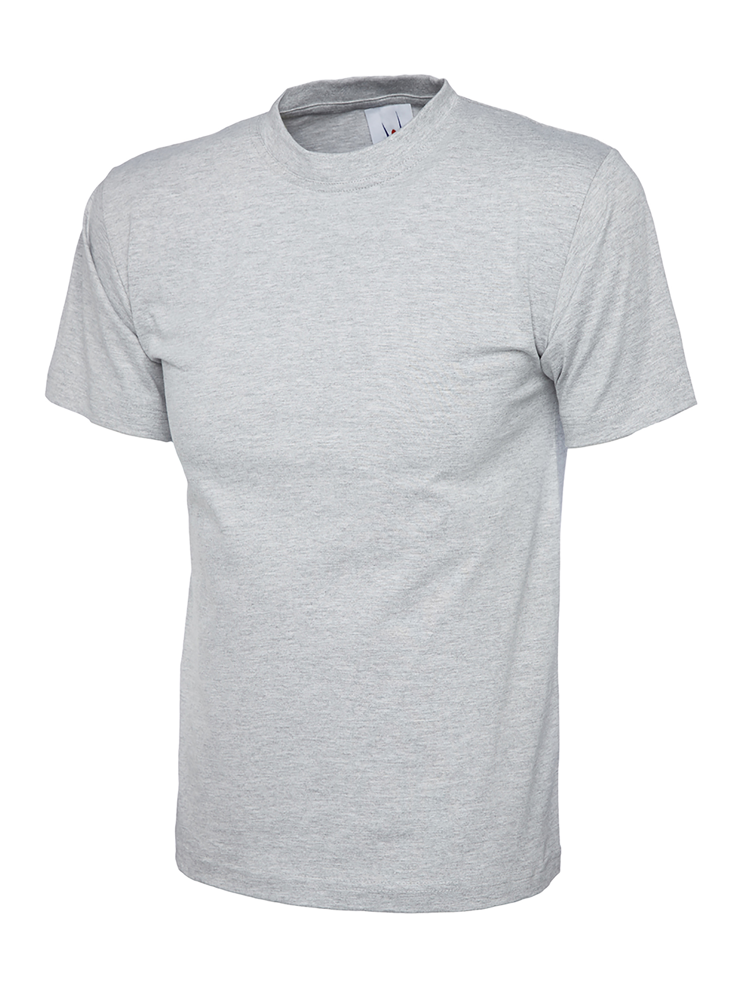 Personalised Heather Grey T-Shirt - Uneek - Image 2