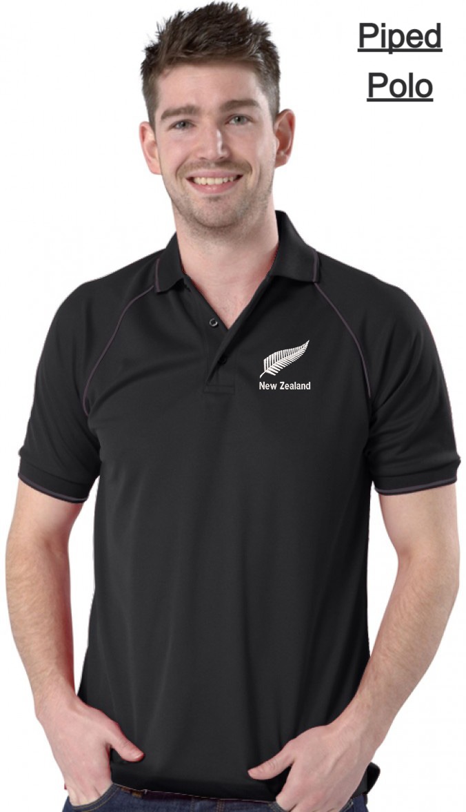 Embroidered New Zealand Polo Shirt - Image 3