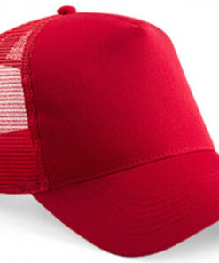 Alternative view of Personalised Red/Red Trucker Cap
