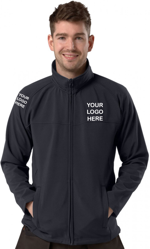 Personalised Navy Blue Active Softshell