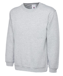 Alternative view of Personalised Heather Grey Sweatshirt