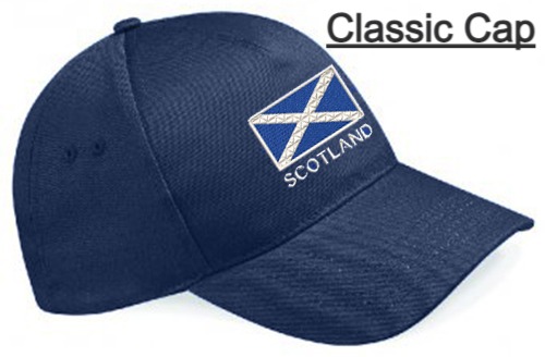 Embroidered Scotland Baseball Caps