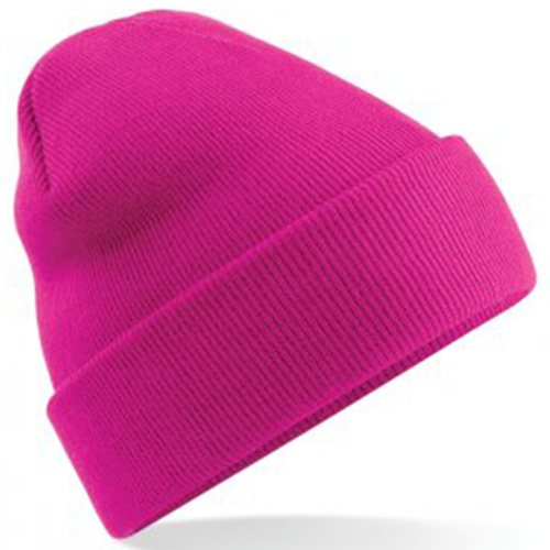 Personalised Fuchsia Pink Classic Beanie - Image 2