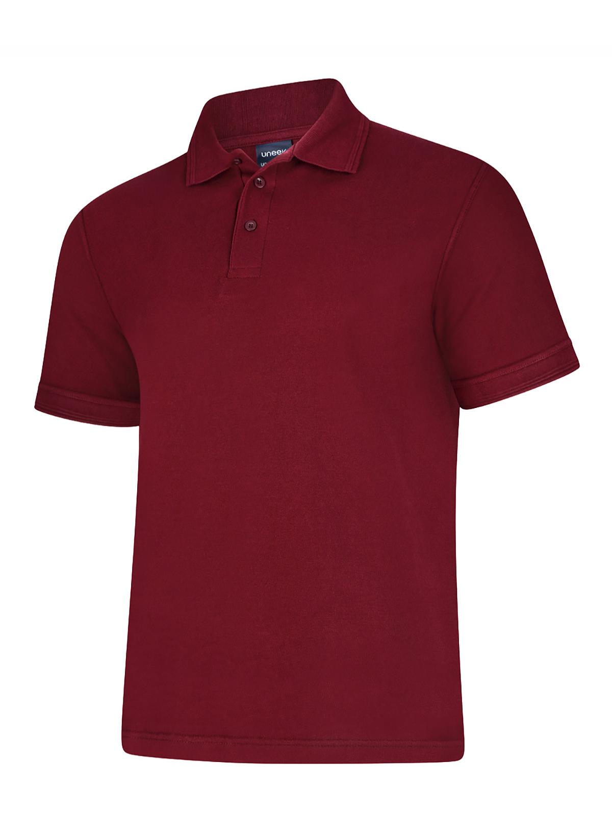Personalised Maroon Polo Shirt - Image 2
