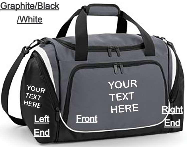 Personalised Quadra Pro Team Locker Bag, 2 Colours!!!