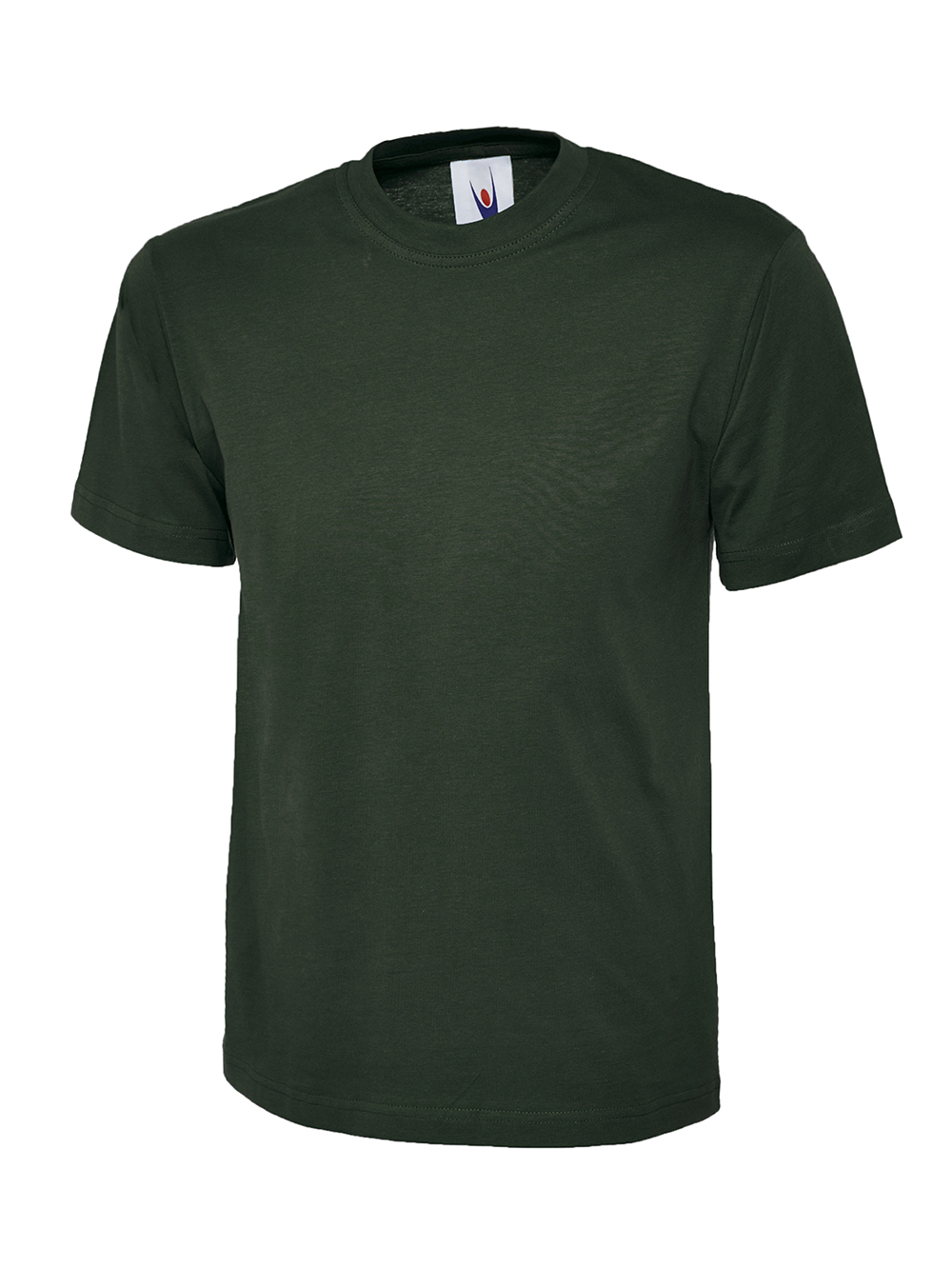 Personalised Bottle Green T-Shirt - Uneek - Image 2