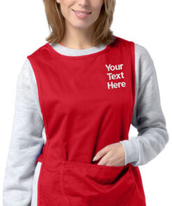 Personalised Red Pocket Tabard