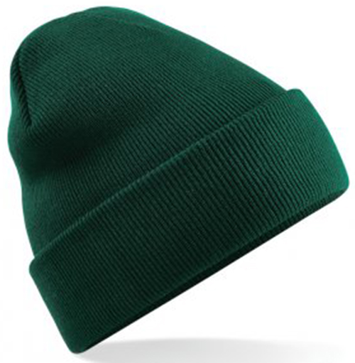 Personalised Bottle Green Classic Beanie - Image 2