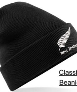 Embroidered New Zealand Beanie Hat
