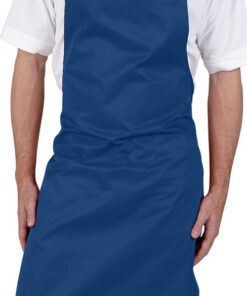 Alternative view of Personalised Royal Blue Bib Apron - No Pocket