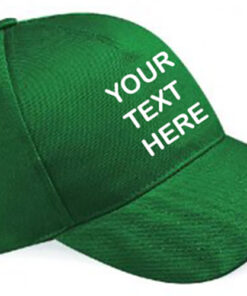 Personalised Bottle Green Classic Cap
