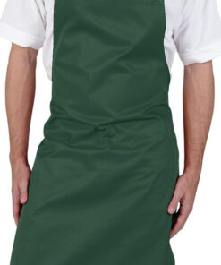 Alternative view of Personalised Bottle Green Bib Apron - No Pocket
