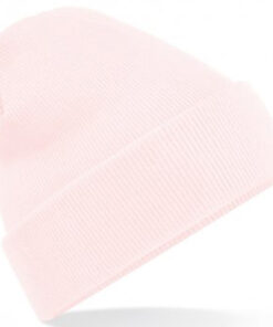 Alternative view of Personalised Pastel Pink Classic Beanie