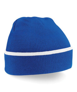 Alternative view of Personalised Royal Blue/White Teamwear Beanie