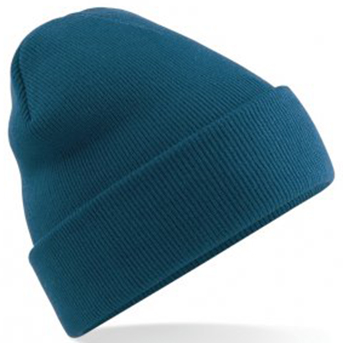 Personalised Petrol Blue Classic Beanie - Image 2
