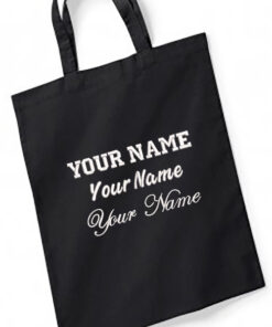 Personalised Westford Mill Bag For Life - Short Handles, 5 Colours!!!