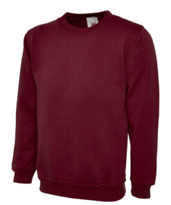 Alternative view of Personalised Maroon Sweatshirt