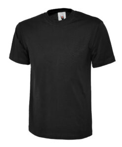 Alternative view of Personalised Black T-Shirt - Uneek