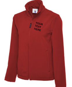 Personalised Red Classic Softshell