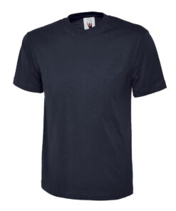 Alternative view of Personalised Navy Blue T-Shirt - Uneek