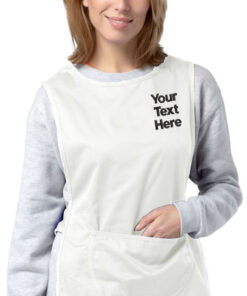 Personalised White Pocket Tabard