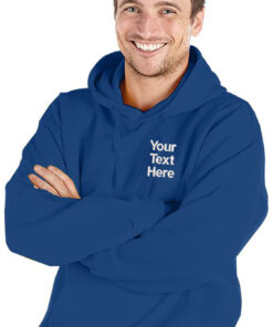 Personalised Royal Blue Hoody