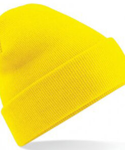 Alternative view of Personalised Yellow Classic Beanie