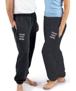 Personalised Navy Blue Joggers