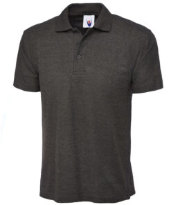 Alternative view of Personalised Charcoal Grey Polo Shirt