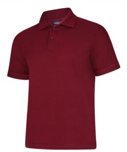 Alternative view of Personalised Maroon Polo Shirt