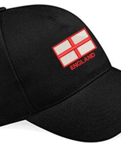 Alternative view of Embroidered St George Flag Baseball Caps