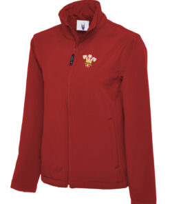 Embroidered Wales Active Softshell