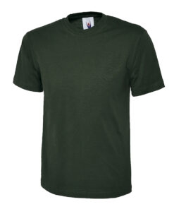 Alternative view of Personalised Bottle Green T-Shirt - Uneek