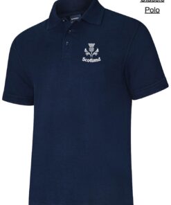 Embroidered Scotland Polo Shirt