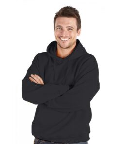 Alternative view of Personalised Black Hoody