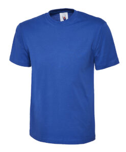 Alternative view of Personalised Royal Blue T-Shirt - Uneek