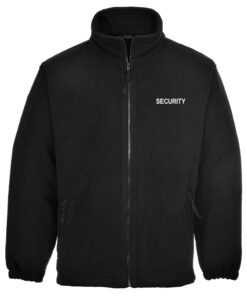 Embroidered SECURITY Black Fleece