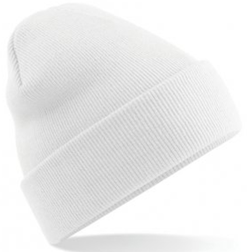 Personalised White Classic Beanie - Image 2
