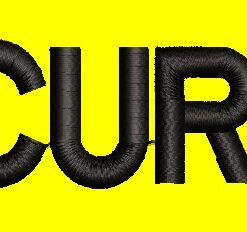 Alternative view of Embroidered SECURITY Hi-Vis Two Band & Brace Vest - C470 Yellow