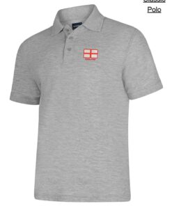 Alternative view of Embroidered St George Flag Polo Shirt