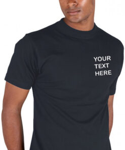 Personalised Navy Blue T-Shirt - Ranks